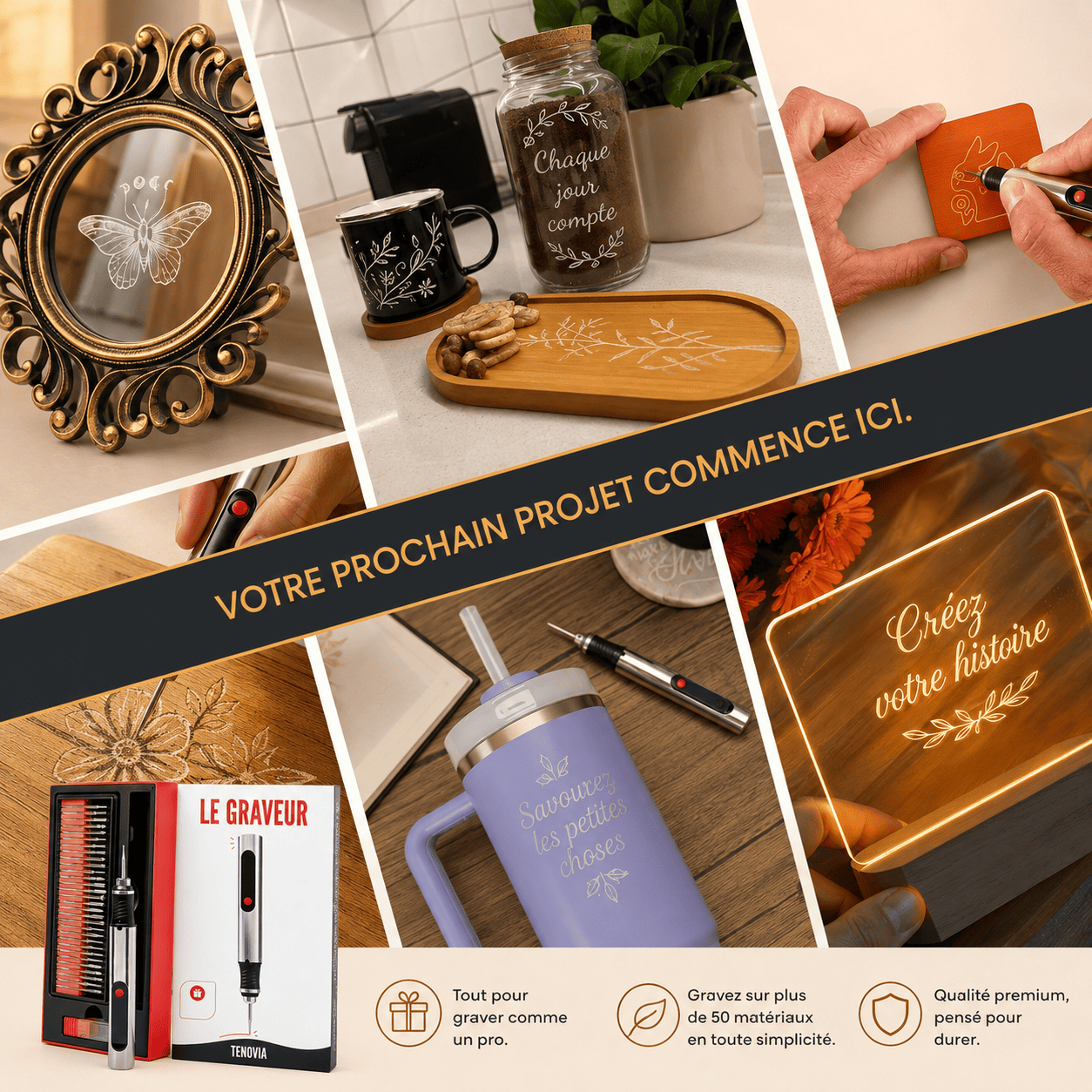 Kit Complet De Gravure Electrique - Le Graveur®