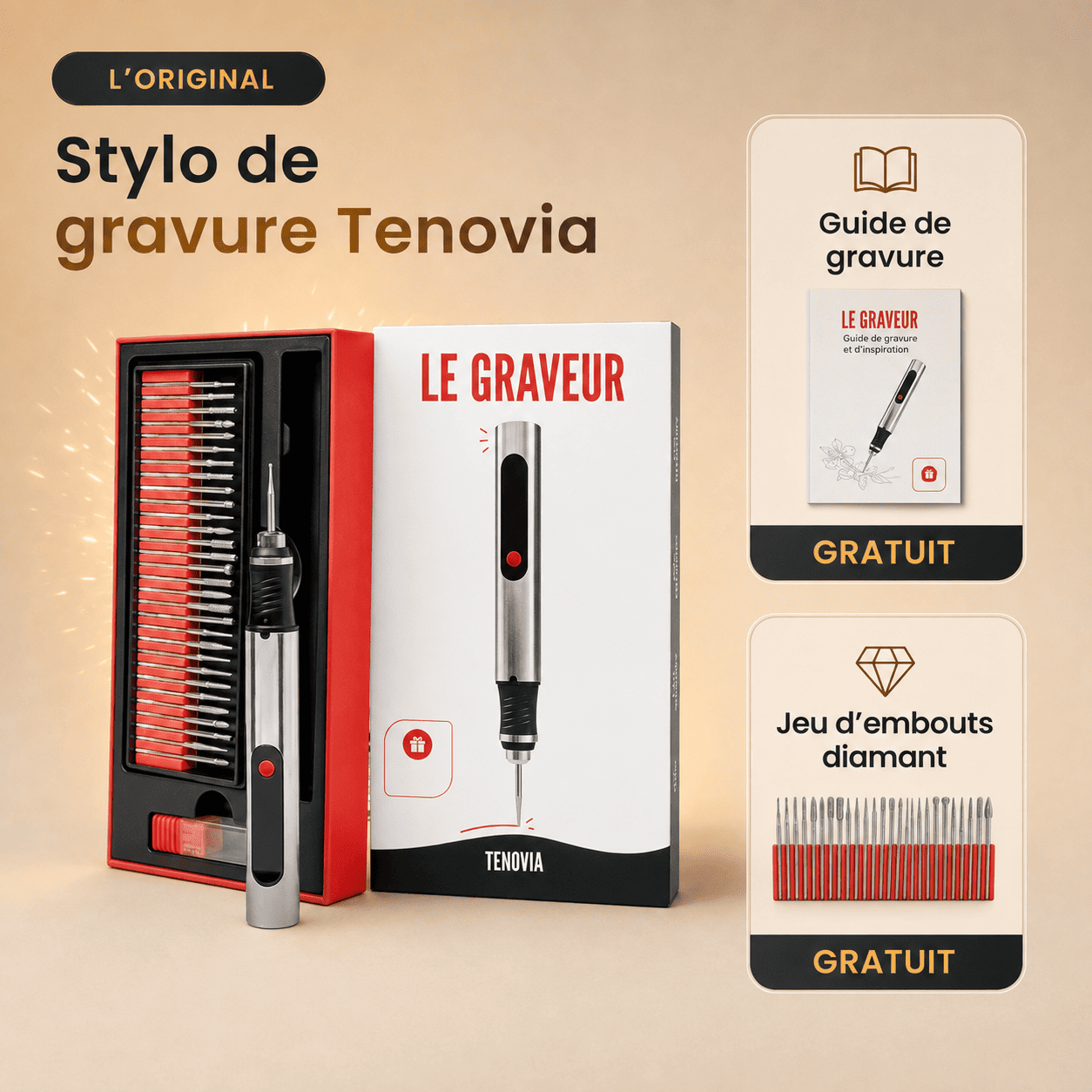 Kit Complet De Gravure Electrique - Le Graveur®