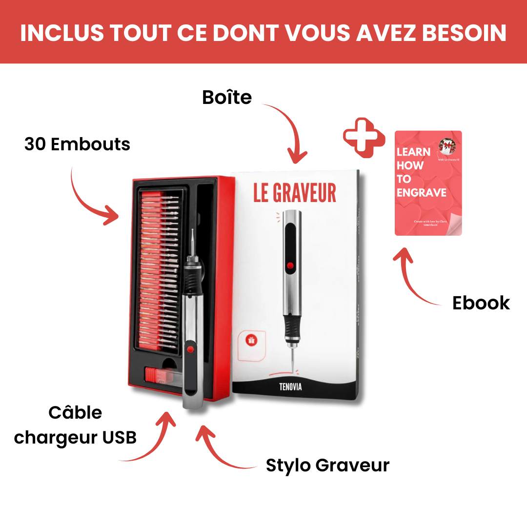 Kit Complet De Gravure Electrique - Le Graveur®